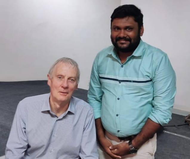 Barsleeby Alex Daniel with Prof.Dr.Antony Bateman, one of founder of Mentalization Based Therapy